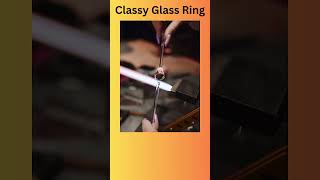 Classy Glass Ring #glass #art #ring #jewelry #jewelrydesign #artoftheday #fashion #fashionstyle