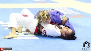 Jiu-Jitsu -  Carina Santi x Luciene Dos Santos - SÃO PAULO OPEN - Absoluto.