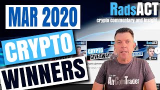 Crypto winners March 20 Did you win? Giveaway every month #freebitcoin #freecrypto #cryptogiveaway