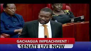 EDWIN SIFUNA POWERFUL SPEECH TODAY LIVE IN SENATE