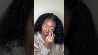 Watch me do this simple Gold makeup look🤩! #blackgirlmakeup #makeuptutorial #goldmakeup