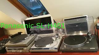 Technics SL-D3 3200 Panasonic SL-H401 lemezjátszó bemutatása