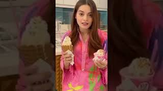 Minal khan beautifull short video