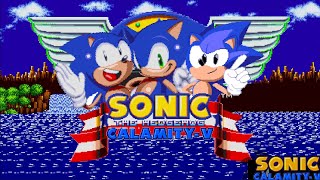 Sonic calamity-V title screen