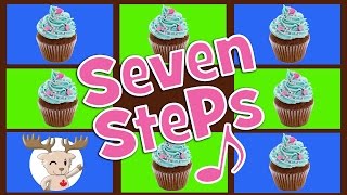 Seven Steps Song | Simple Counting Song for Kids