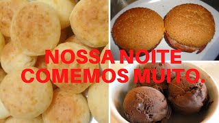 VLOG: FIZ SORVETE, ASSAMOS HAMBURGUÊS E PÃO DE QUEIJO (ESSA QUARENTENA ESTÁ NÓS ENGORDANDO) 😂💕