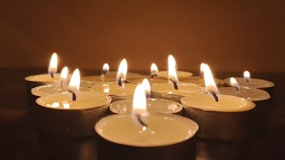 Relaxation Music (24/7)🕯Music with Burning Candle & Relaxation Music Meditation Candle - ASMR