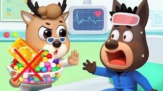 Sheriff Learns about the Dangers of Sweets | Good Habits | Kids Cartoon | Sheriff Labrador | BabyBus