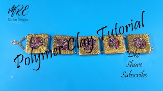 Polymer Clay Bracelet Tutorial