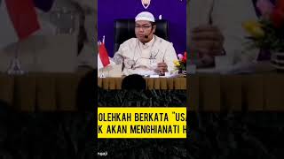 Bolehkah berkata " Usaha Tidak Mengkhianati Hasil" ? || Ust. Dr. Firanda Andirja, Lc. MA.