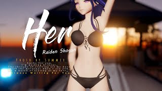 【Genshin Impact MMD/Raiden Shogun/4K 60FPS】