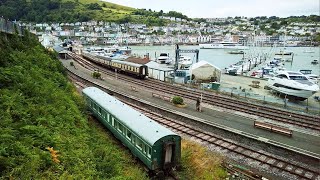 Kingswear Village Walk, English Countryside 4K