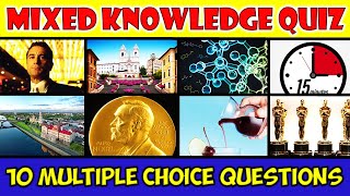 MIXED KNOWLEDGE QUIZ (You Won't Believe The Answer To Number 8!) 10 Multiple Choice Questions