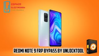 Redmi Note 9 (merlin) MIUI 12.5 Frp bypass one click #unlocktool