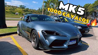 O CARRO MAIS FORTE QUE JÁ VI PESSOALMENTE TOYOTA SUPRA🔥🔥 foguete 🚀