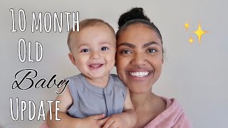 9-10 MONTH OLD BABY UPDATE | BABY LED WEANING, WALKING, FIRST WORDS!