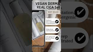 VEGAN DERMA REAL CICA Set for sensitive skin #shorts #fyu #trending