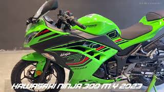 Ninja 300 2023 , Specifications, New Colours #bike #kawasaki #superbike #trending#ninja#youtube