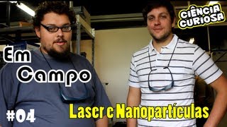 Usando um Laser no Laboratório de Nanopartículas