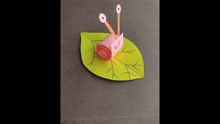 🐌caracol hecho de papel 🐌 #manualidades  #origami  #caracoles # caracolhechodepapel