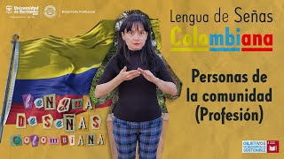 LSC - Personas de la comunidad (profesión)