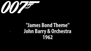 James Bond Theme by John Barry & Orchestra