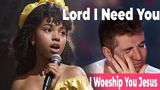 Unforgettable Moments; - Lord I Need You || Steals the Show on AGT Stage!