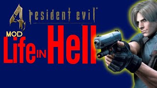 🔴 RESIDENT EVIL 4 MOD LIFE IN HELL NO PROFISSIONAL- DIFICULDADE INSANA PARTE 5 🔴