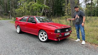 Легенда AUDI UR QUATTRO COUPE 13 ЛЕТ в ОДНИХ РУКАХ