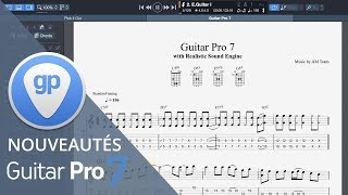 Nouveautés de Guitar Pro 7 | Logiciel d'édition de partitions et de tablatures