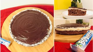 كيكة الباونتي الرائعة 🥥 اروع و الذ كيكة ممكن تحضروها سهلة و سريعة 👌🍫