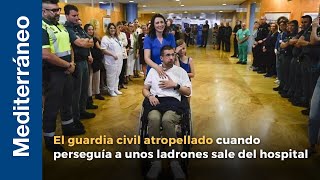 El guardia civil atropellado en Castellón cuando perseguía a unos ladrones sale del hospital