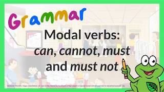 Grammar | Modal verbs: can, cannot, must and must not | 4BU3 1