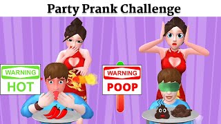 Party prank challenge gameplay - 🍕 YES or NO 🌶 (Mobile Gameplay) | Part-649