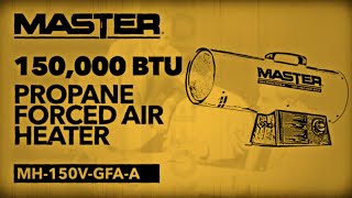 Master® | 150,000 BTU Propane Forced Air Heater