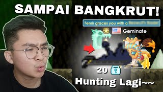 HUNTING DARK MAGIC KATANA! Gacha Fenrir Sampai Bangkrut! | Growtopia Gacha Profit 2024