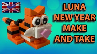 LEGO set 6396384 - (2022) make and take mini Tiger Build and Review