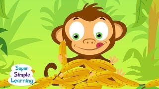 The Bananas Song | Counting Bananas | Super Simple Songs