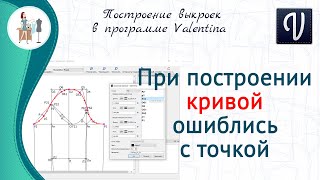 При построении кривой ошиблись с точкой