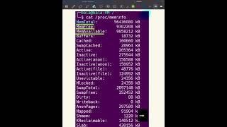 #shorts proc | procfs | meminfo | proc/meminfo | memory information in proc filesystem | Linux