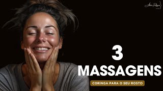 3 massagens coringa para o seu rosto, NA PRÁTICA EM CASA. #massagemfacial