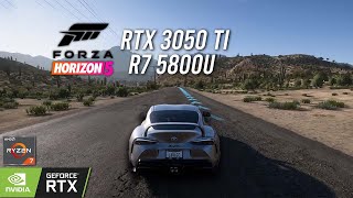 Forza Horizon 5 l Acer Swift X  | RTX 3050 Ti | Ryzen 7 5800U