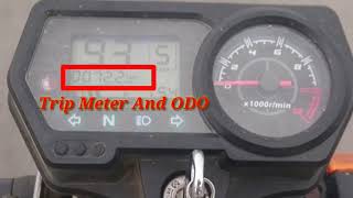 Digital Meter Testing On 70cc Bike | CG 125 Digital Meter Install