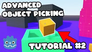 Advanced Object Picking in Godot 3.4 - Tutorial Part 2