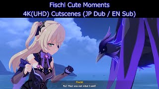 [4k] Genshin (JP Dub EN Sub) Fischl Cute Moments