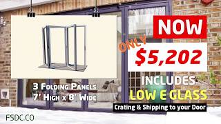 Winter SALE at The Folding Sliding Door Company