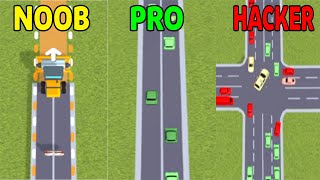 Traffic JAM - NOOB VS PRO VS HACKER