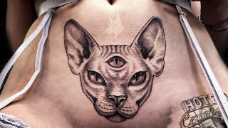 TOP 10 BEST TIGER CATS TATTOO DESIGNS IN 2022