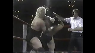 Dr. D. David Schultz vs Jimmy Jackson WWF Wrestling at the Chase Jan 15, 1984