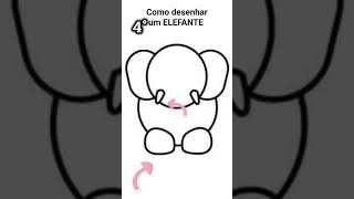 COMO DESENHAR UM ELEFANTE FÁCIL